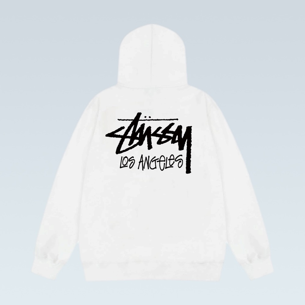 Stussy LA zip up hoodie